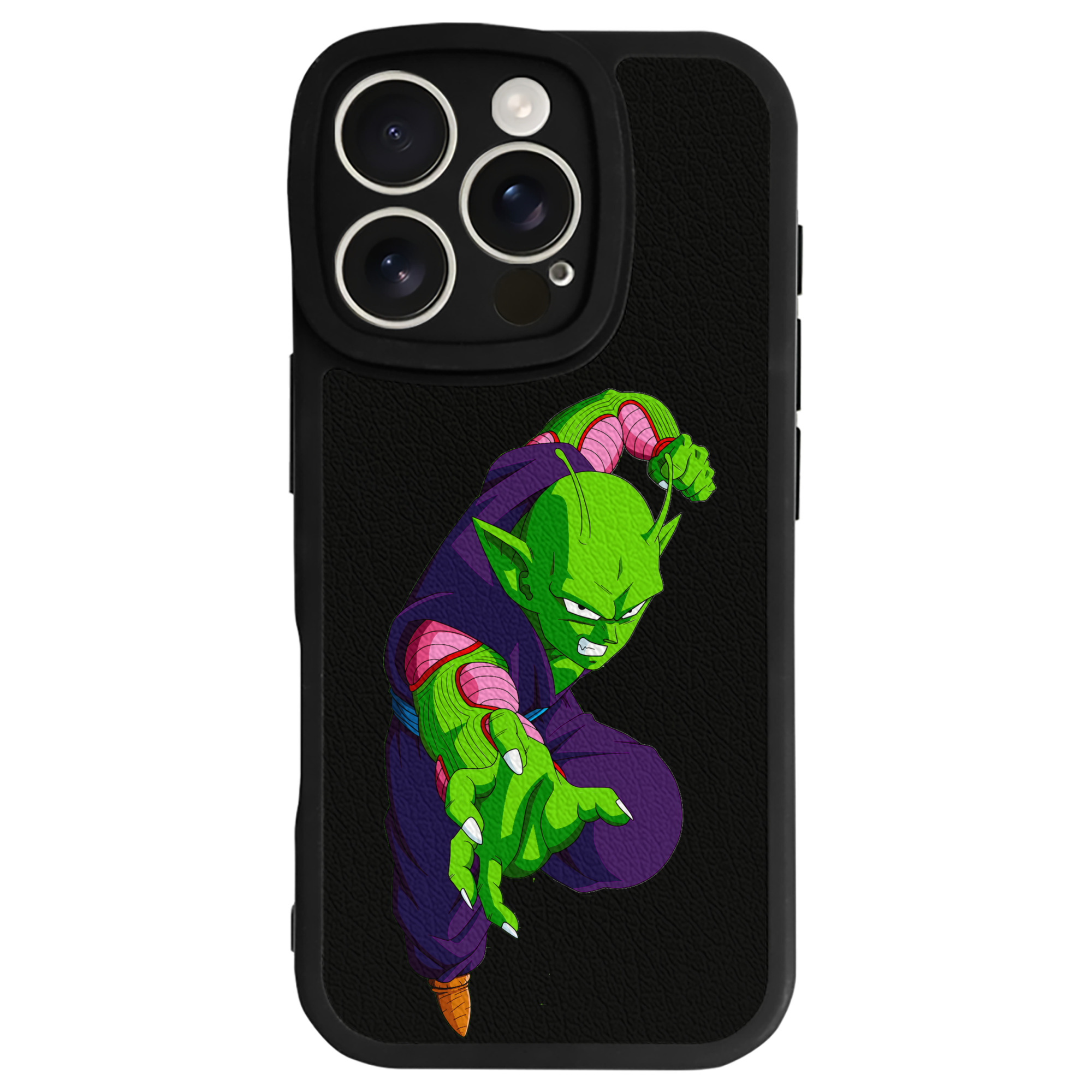 （画像用） ドラゴンボール ピッコロ DRAGON BALL Piccolo 【iPhone 16シリーズ対応】シリコンスマホケース（レザー調） 材質：シリコン